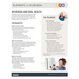 Elements of Ayurveda—Oral Health