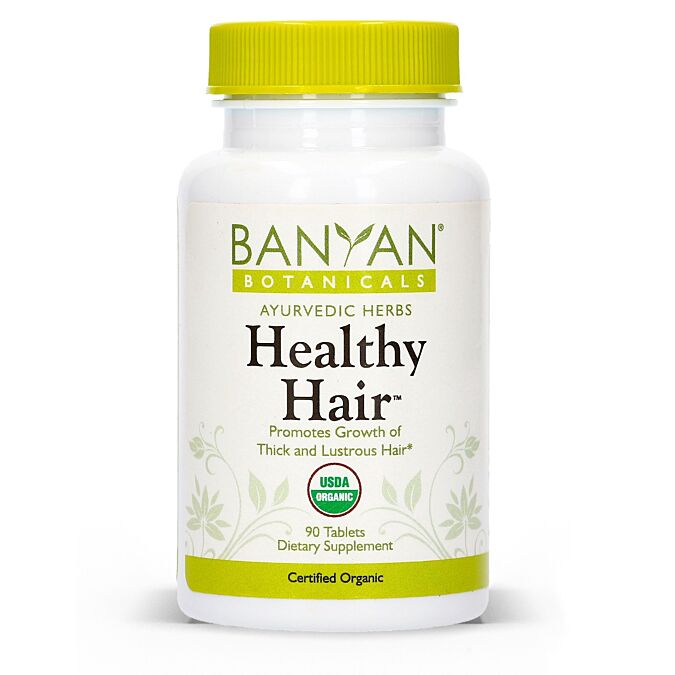 Healthy Hair Supplements | Organic Hair Vitamins | Ayurvedic Herbs for Hair  | Banyan Botanicals