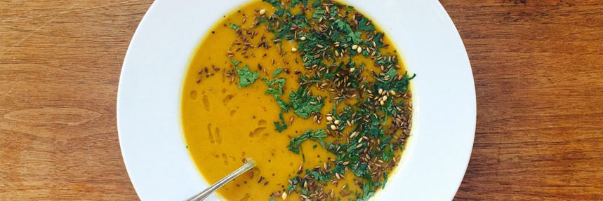 Seasonal Recipe: Curried Yam & Toor Dal Soup
