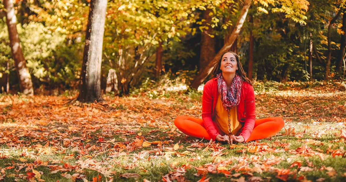 Balance Your Body and Mind with Fall Yoga | Banyan Botanicals