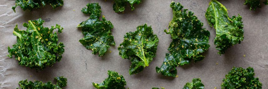 Kale Chips Recipe with Kitchari Spice Mix