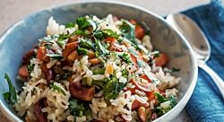Spiced Double Rice with Cashews
